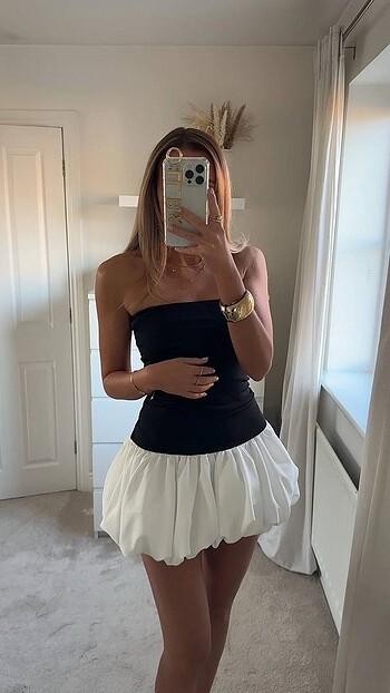 Zara Zara Balon elbise