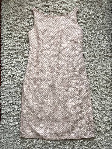 Kadın toz pembe mini elbise - Görsel 2