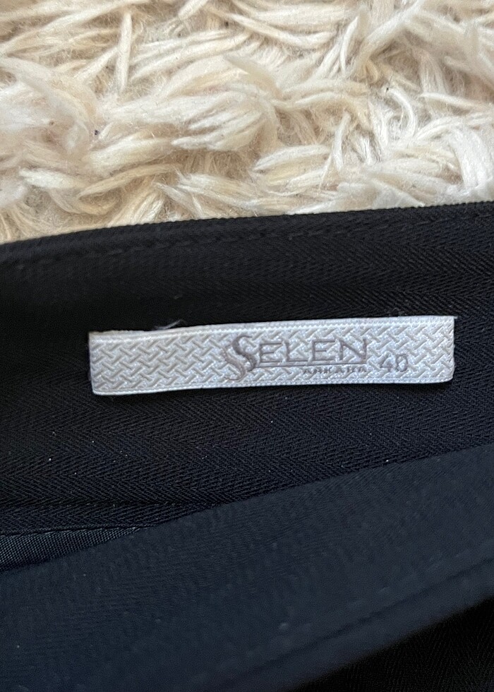 Kadın şık takım elbise pantolonu kumaş pantolon - Görsel 3