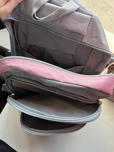 Nike pembe gri sırt çantası - Görsel 3