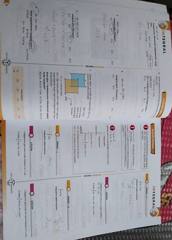  Beden Orijinal Matematik İntegral Konu Anlatımlı Eğitim Seti