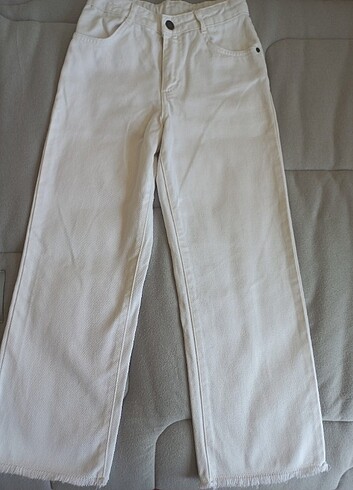 11-12 Yaş Beden beyaz Renk Lcw beyaz kot pantolon