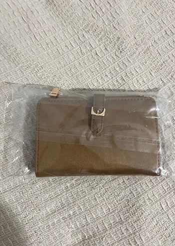 Bej Süet Kemerli Kadın Cüzdanı - Görsel 4