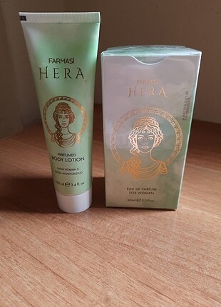 #farmasi HERA KADIN PARFÜM 65 ML VE LOSYONU İLE BİRLİKTE 
