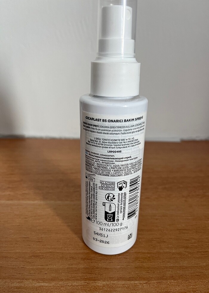 Onarıcı bakım spreyi - Görsel 3