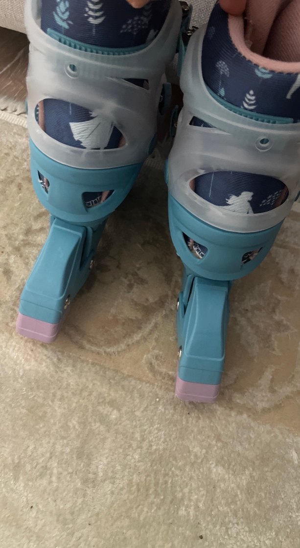 Frozen Baskılı Kız Paten - Görsel 2