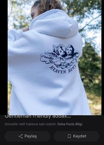 Beyaz Addax Hırka - Görsel 2