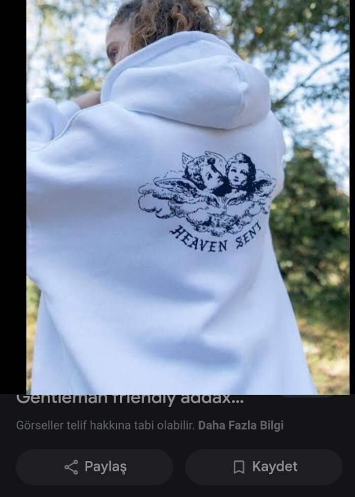 Beyaz Addax Hırka - Görsel 2