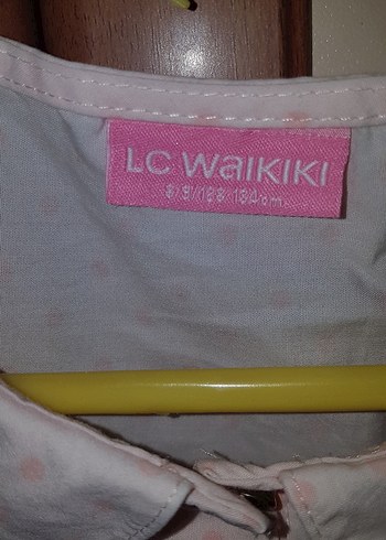 LC Waikiki Kız Çocuk Pembe Pamuklu Kolsuz Elbise