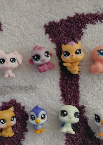 Pastel Renkli Mini Aksiyon Figürleri 17 adet yavru miniş adet - Görsel 7