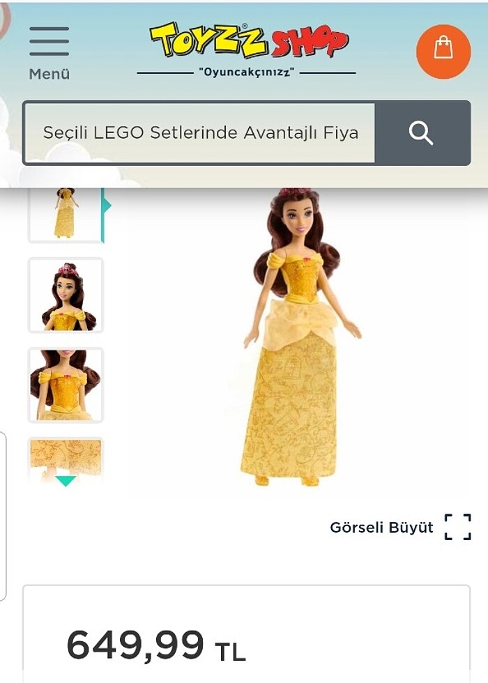 Prenses Belle - Görsel 2