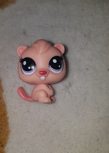LPS Minişler Pastel Bej Figürler - Sevimli Oyuncaklar hamster miniş