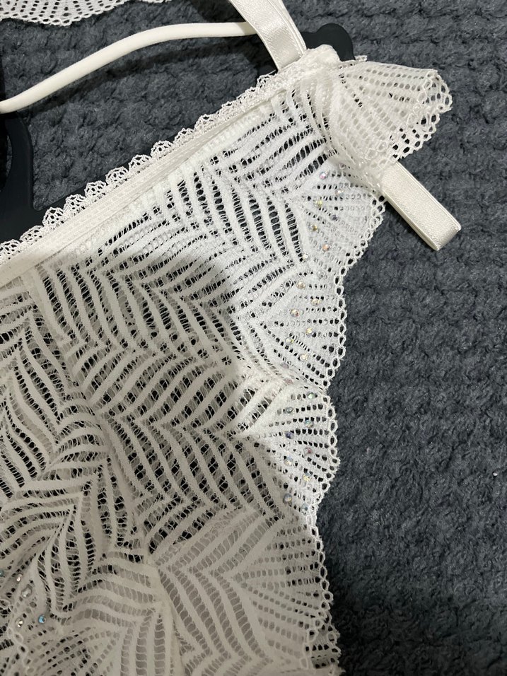 Taşlı Bride iç çamaşır takım - Görsel 4