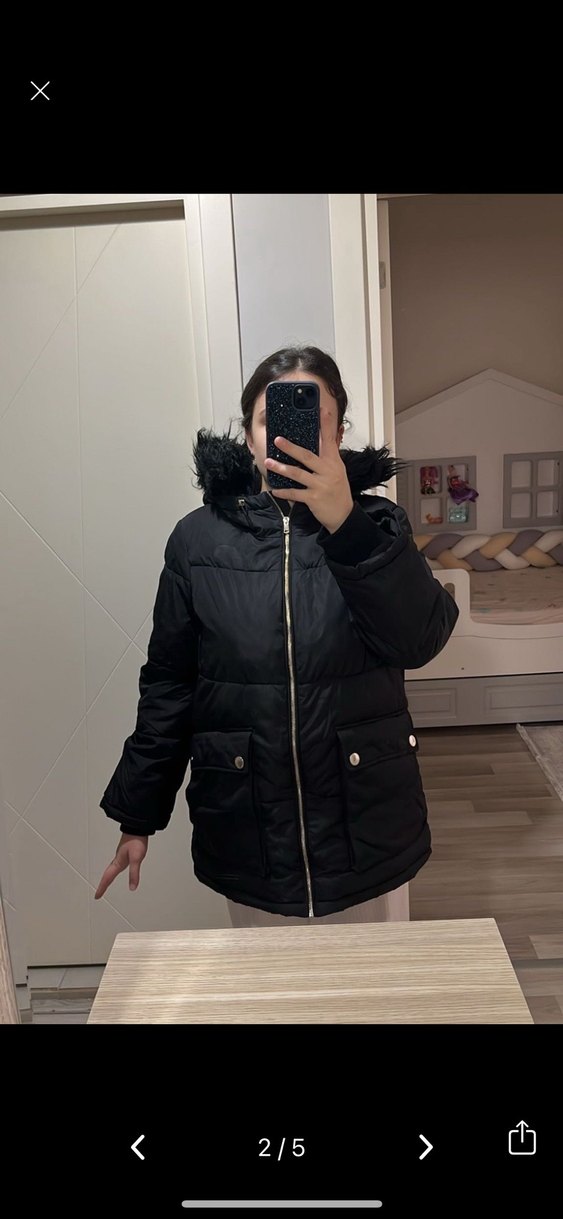 Mavi marka kaban mont - Görsel 2