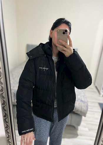 Calvin Klein Siyah Kadın mont - Görsel 2