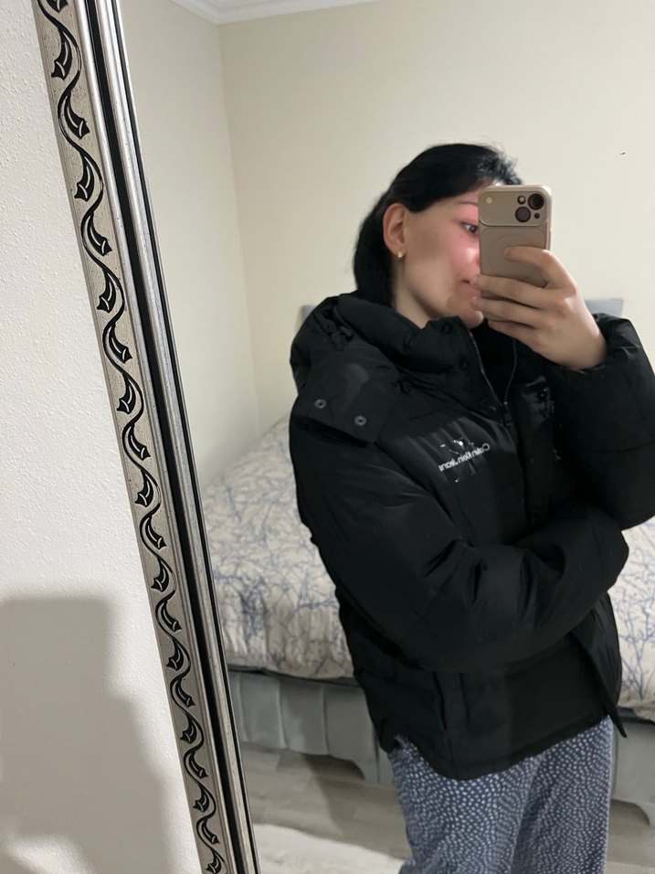 Calvin Klein Siyah Kadın mont - Görsel 3