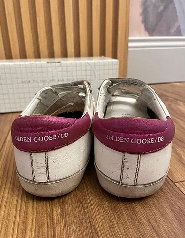 38 Beden beyaz Renk Golden goose gang bad yazılı sneaker