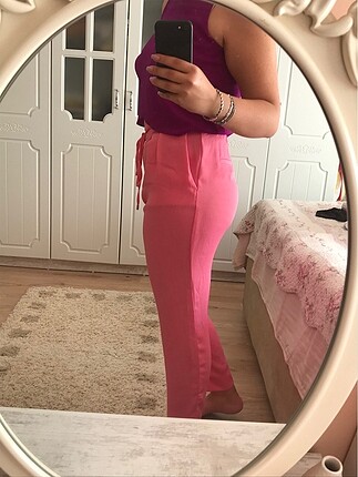 Zara şifon pantolon