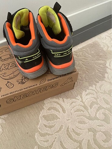 35 Beden siyah Renk Skechers bot