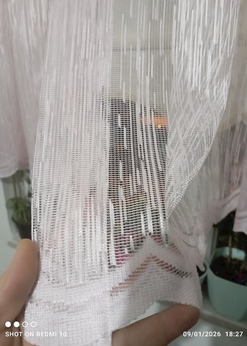 Pembe iki parça petek üsttü tül - Görsel 3