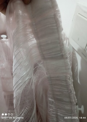 Pembe iki parça petek üsttü tül - Görsel 7