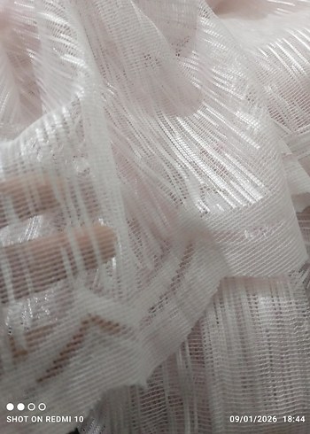 Pembe iki parça petek üsttü tül - Görsel 8