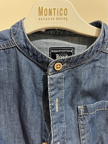 24-36 Ay Beden Jean gömlek