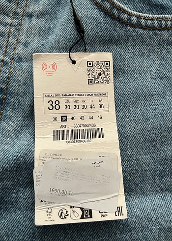 Zara jean pantolon - Görsel 6