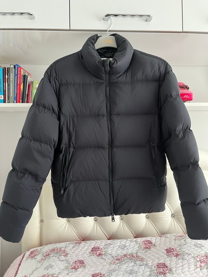 Zara kuş tüyü mont - Görsel 2