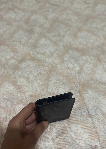 Siyah Erkek Cüzdanı, Minimalist Baskılı Tasarım - Görsel 4