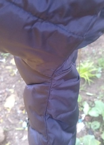 Kürk Detaylı Koyu Mavi Erkek Çocuk Mont - Görsel 8