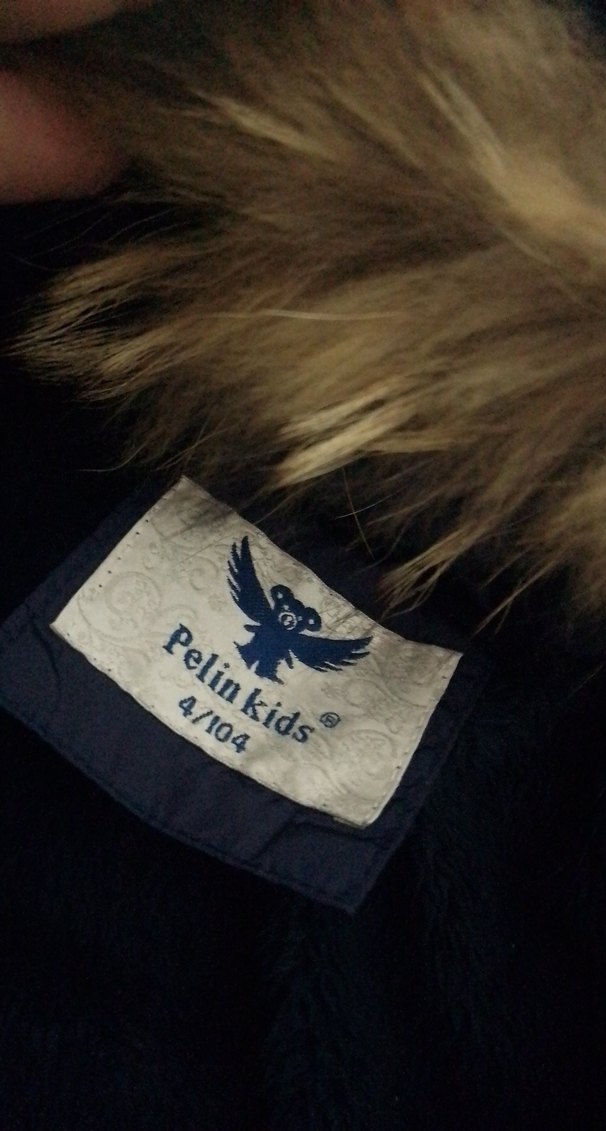 Kürk Detaylı Koyu Mavi Erkek Çocuk Mont - Görsel 3