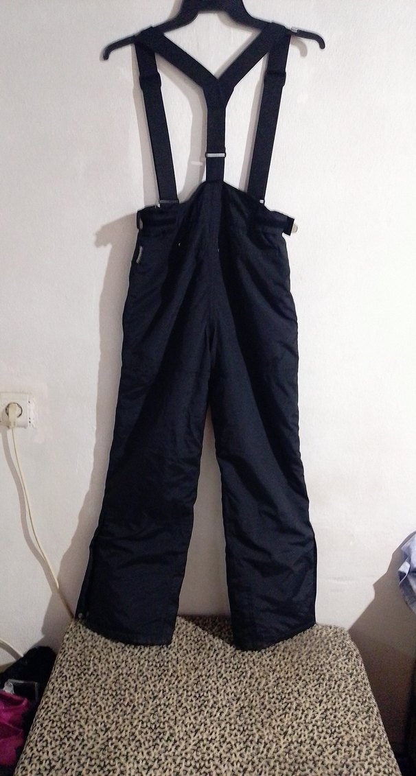 #Siyah Erkek Kayak Pantolonu, Kemerli, Normal Boy - Görsel 4