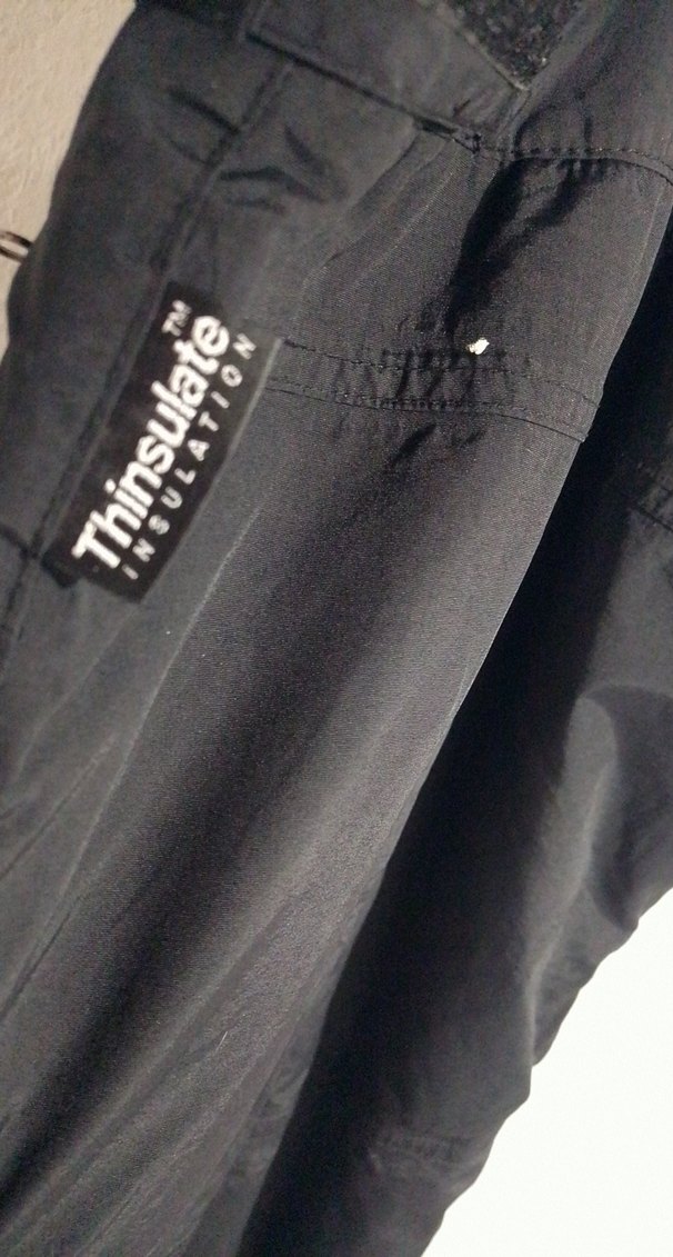 #Siyah Erkek Kayak Pantolonu, Kemerli, Normal Boy - Görsel 3