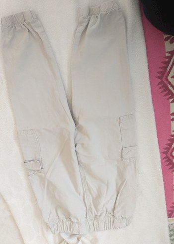 keten Erkek Çocuk Kemerli Rahat Pantolon - Görsel 4