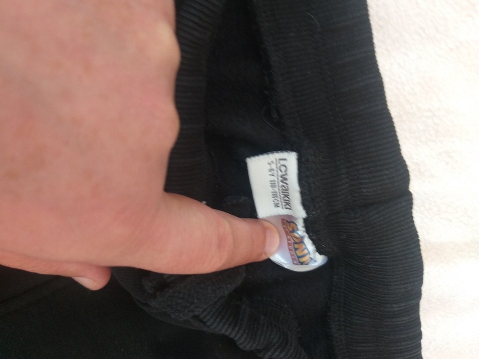 Sonic Baskılı Siyah Erkek Çocuk Eşofman Takımı - Görsel 4