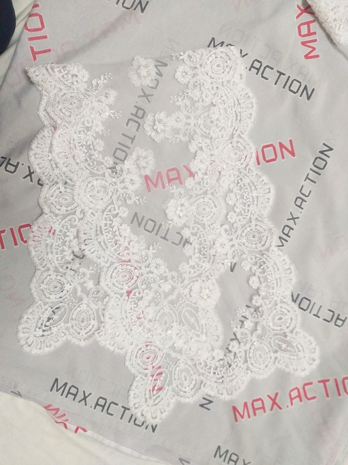 Beyaz Dantel El İşi Parçalar - Görsel 2