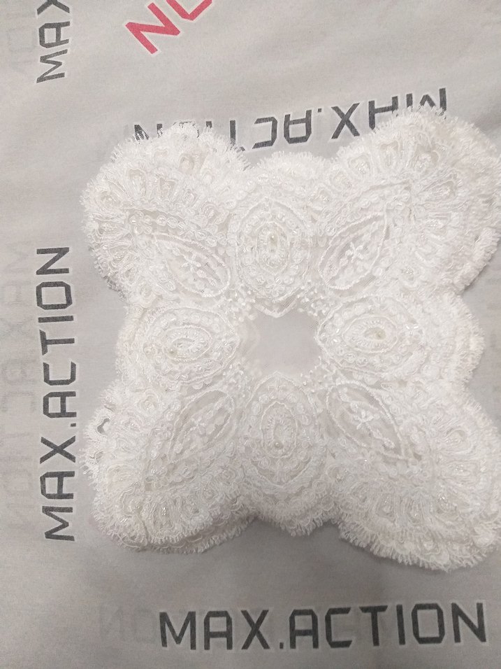 Beyaz Dantel El İşi Parçalar - Görsel 5