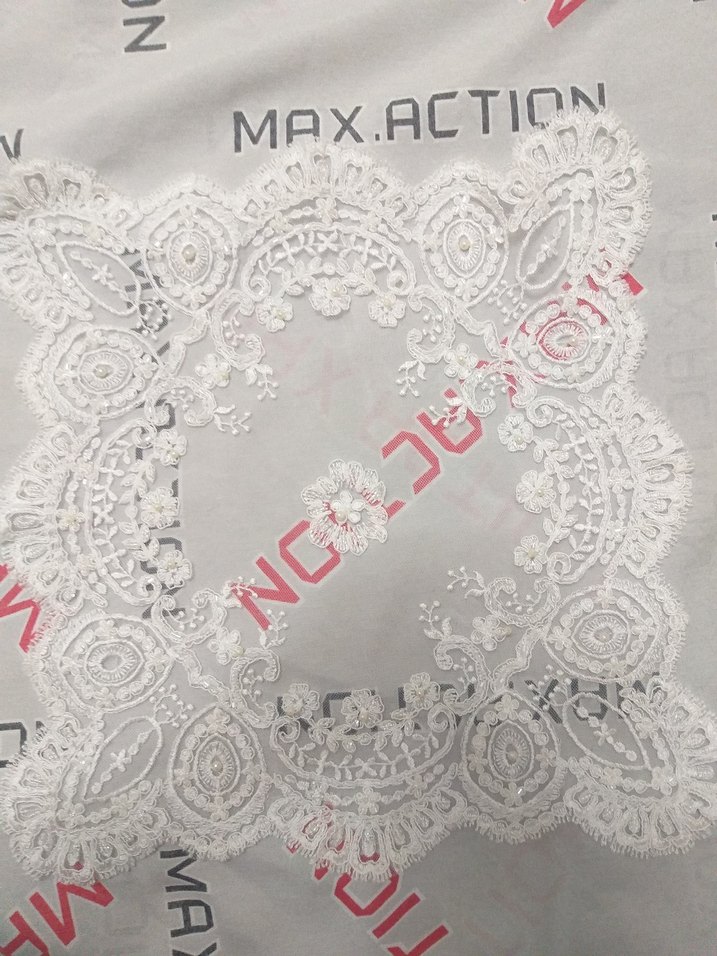 Beyaz Dantel El İşi Parçalar - Görsel 3