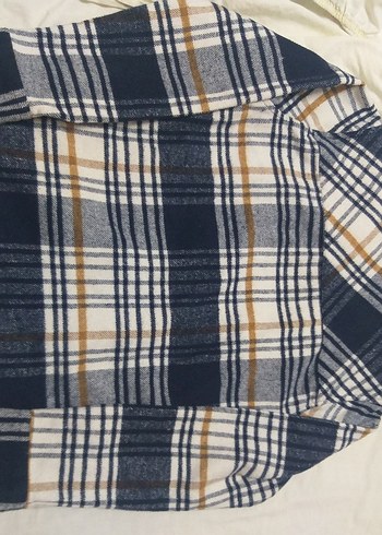 Düğmeli Ekose Desenli erkek Gömlek - Görsel 4