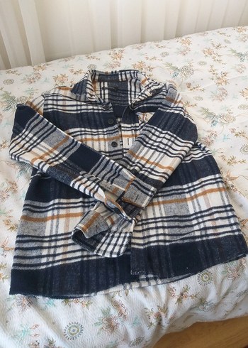 Düğmeli Ekose Desenli erkek Gömlek - Görsel 5