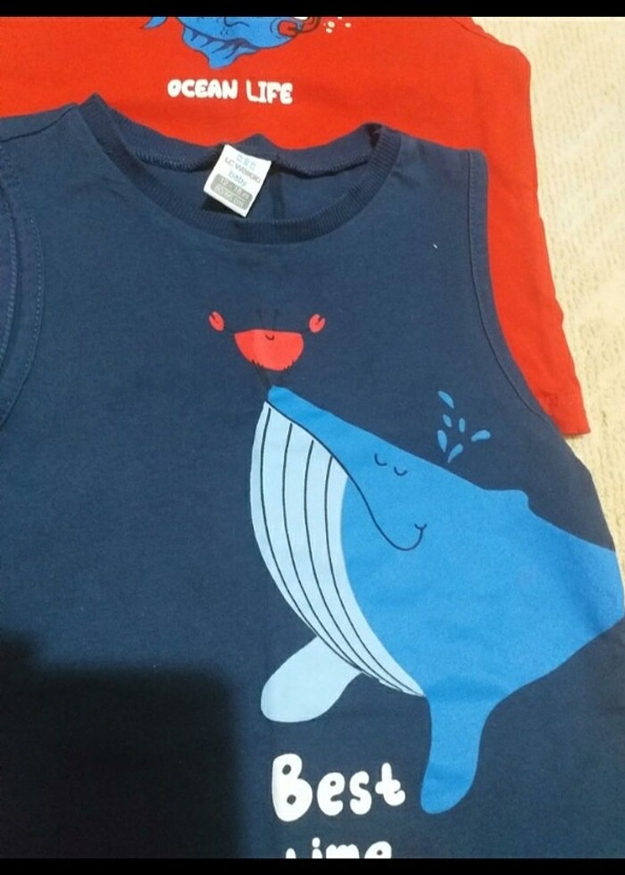 İkili erkek çocuk tsort - Görsel 2