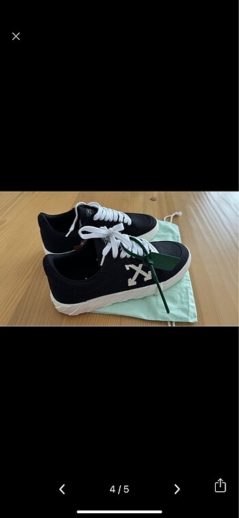 41 Beden siyah Renk Off-white siyah beyaz logo erkek sneaker