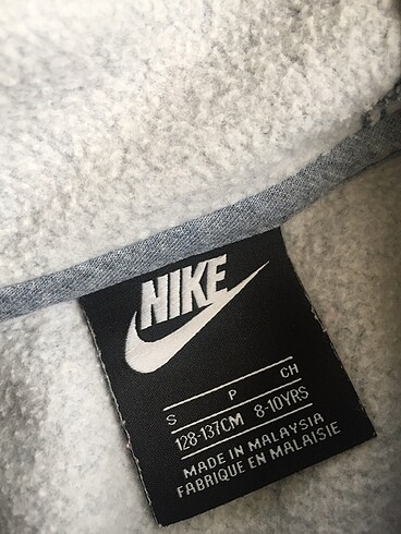 10 Yaş Beden gri Renk NIKE Sweatshirt