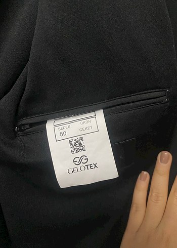 Siyah Fermuarlı Erkek Ceket - Görsel 2