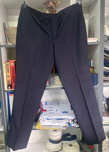 Beymen Lacivert Cizgi Detay Erkek Kumas Pantolon