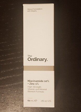 BÜYÜK BOY / The Ordinary 60ml Niacinamide Zinc / Büyük Boy