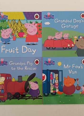 Peppa Pig İngilizce Çocuk Kitapları 