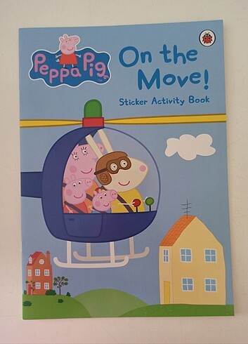 Peppa Sticker İngilizce Çocuk Kitabı 