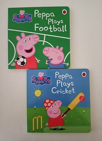 Peppa Pig İngilizce Karton Kitaplar 
